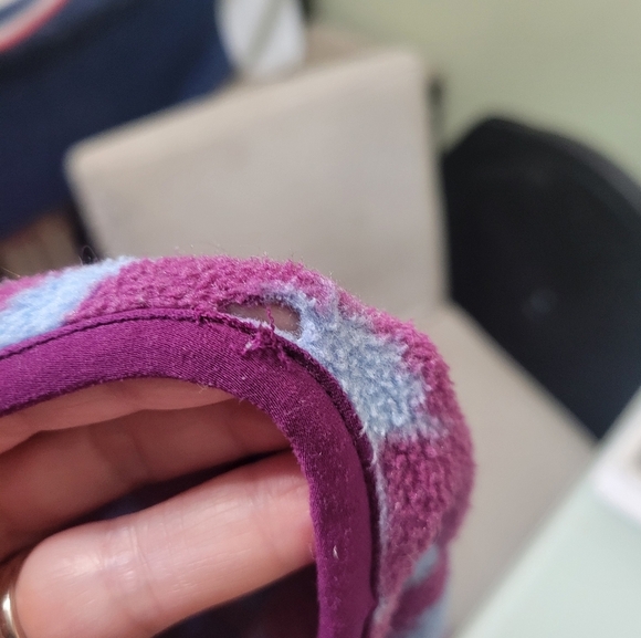 Patagonia synchilla joshua tree geode purple pink blue aztec fleece pullover S - Picture 9 of 9